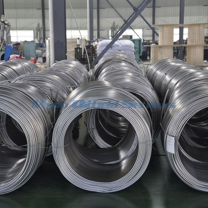 Duplex Steel 2205/2507 Chemical Industrial Seamless Coiled Tubing Up To 120kgs/coil