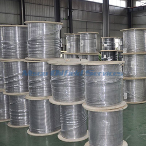 ASTM B704 UNS N08825 Bright Annealed Seamless 825 Coiled Tubing for Oil Drilling