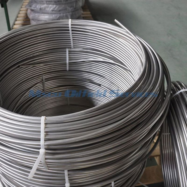 ISO Industrial Stainless Steel 316L/304L Seamless Coiled Tubing with Wooden Reel