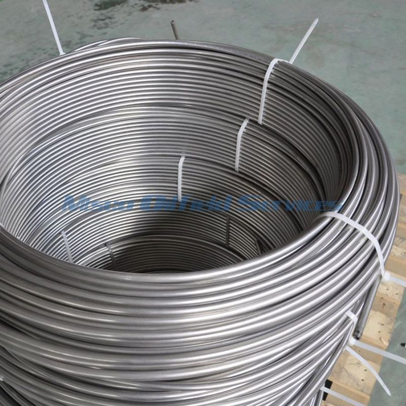 ASTM A269 Stainless Steel 316/316L Welded Coiled Tubing ISO in Oil And Gas
