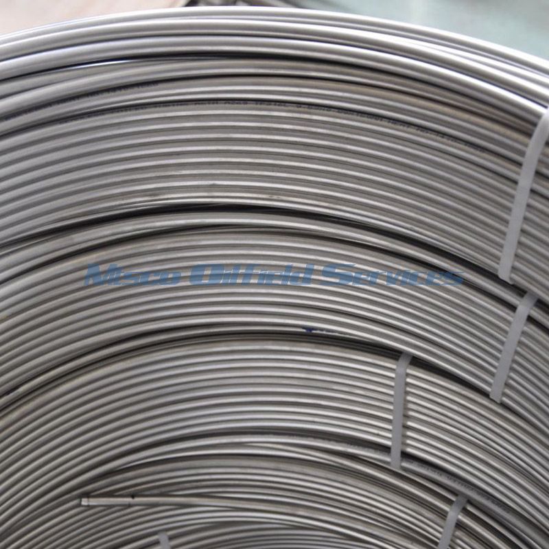 Stainless Steel 316L/316Ti Bright Annealed Single Core Seamless Coiled Tubing for Flowline Control