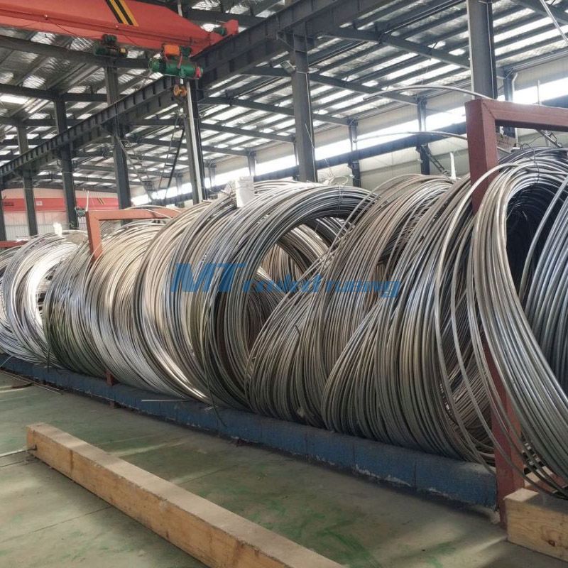 Stainless Steel 304/304L Industrial Durable Welded Coiled Tubing for Downhole Tools