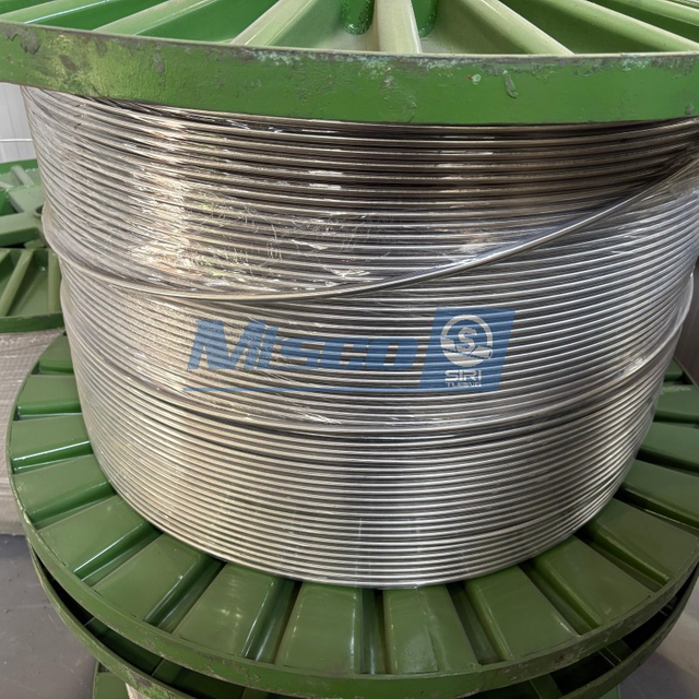 Bright Annealed Alloy 625 Geothermal Coiled Tubing ASTM B704