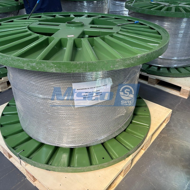 ASTM A269 316L Austenitic Steel Geothermal Coiled Tubing 3/8” 