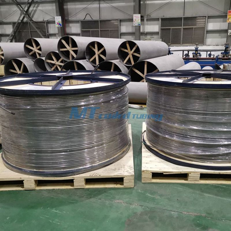 TP304/304L ASTM A269 Stainless Steel Welded Coiled Tubing For