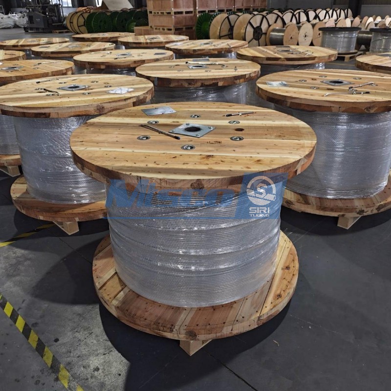 S31803 2205 Welded Capillary Tube 10000m Continuous Length No Butt Weld