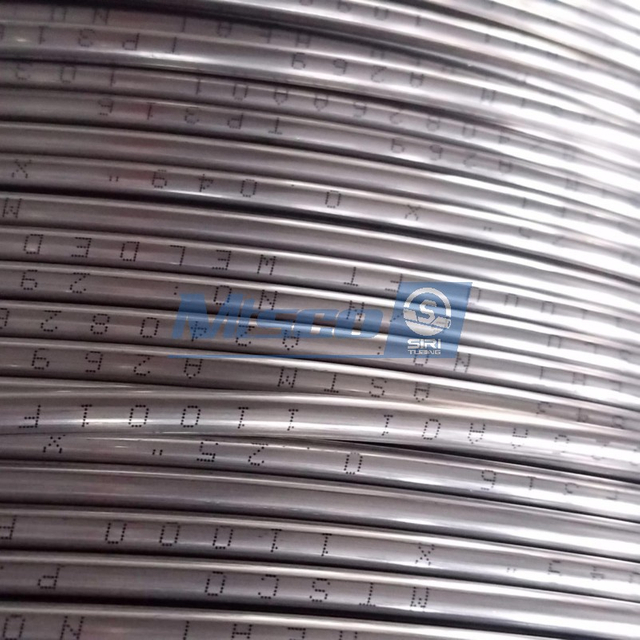 ASTM A789 Cold Rolled Duplex Steel S32750 2507 Heat Coil Tube
