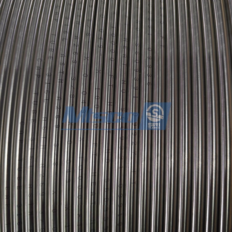 TP304 304L Stainless Steel Geothermal Coiled Tubing Cold Drawn 