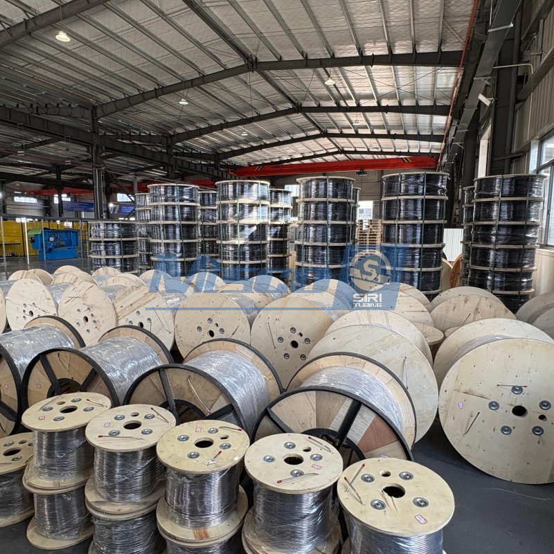 TP304 304L Stainless Steel Geothermal Coiled Tubing Cold Drawn 