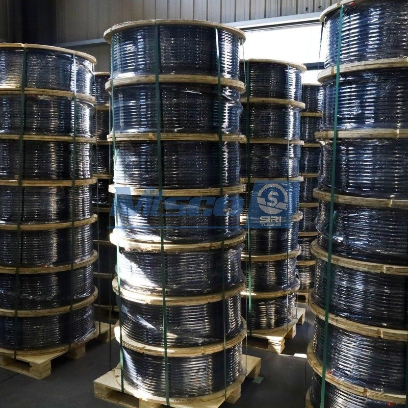 825 Nickel Alloy Control Line Flatpack with FEP Encapsulation