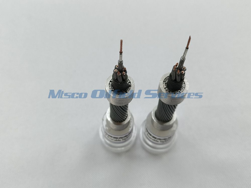 Oil Drilling Photoelectric Composite Cable With Optical Fiber And Copper Wire