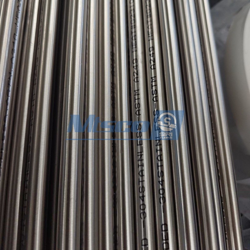 825 Nickel Alloy Welded Tube Heat Exchanger Straight Tube ISO Certified