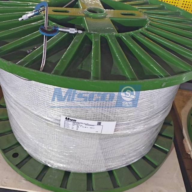 825 Nickel Alloy Heat Coil Tubing for Oil & Gas Wells ASTM B704