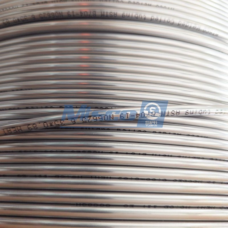 Stainless Steel 304 304L Welded Coiled Tubing With Excellent Weldability