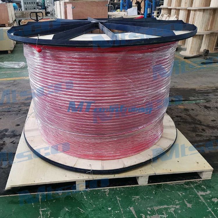 Petrochemical Used Duplex Steel S32205/32750 ASTM A789 Chemical Injection Line Encapsulated With PVDF
