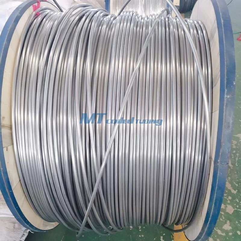 Duplex Steel 2507 Flowline Control Single/Multi Core Welded Coiled Tubing Up To 33000fts/coil