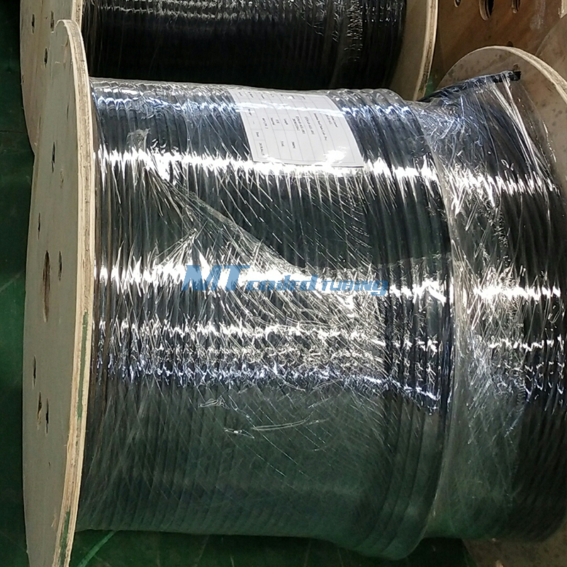 Stainless Steel 321/H Cold-rolled Bright Annealed Welded Coiled Tubing for Control Line Tubing