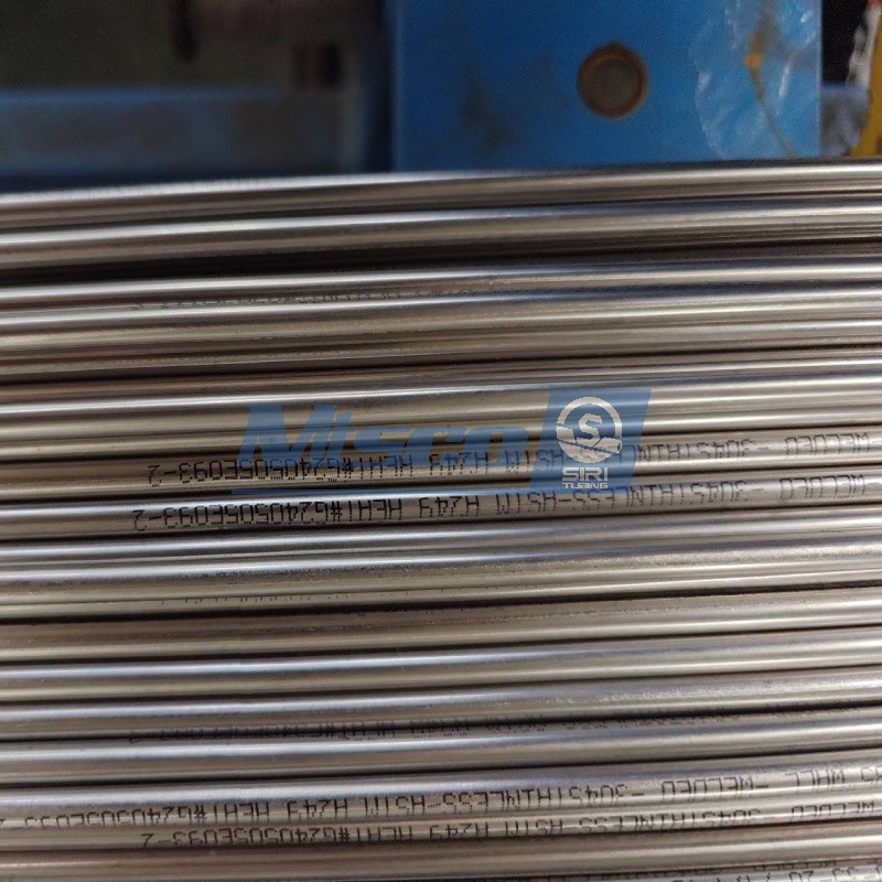 ASTM A269 304L Heat Exchanger Straight Tube Bright Annealed