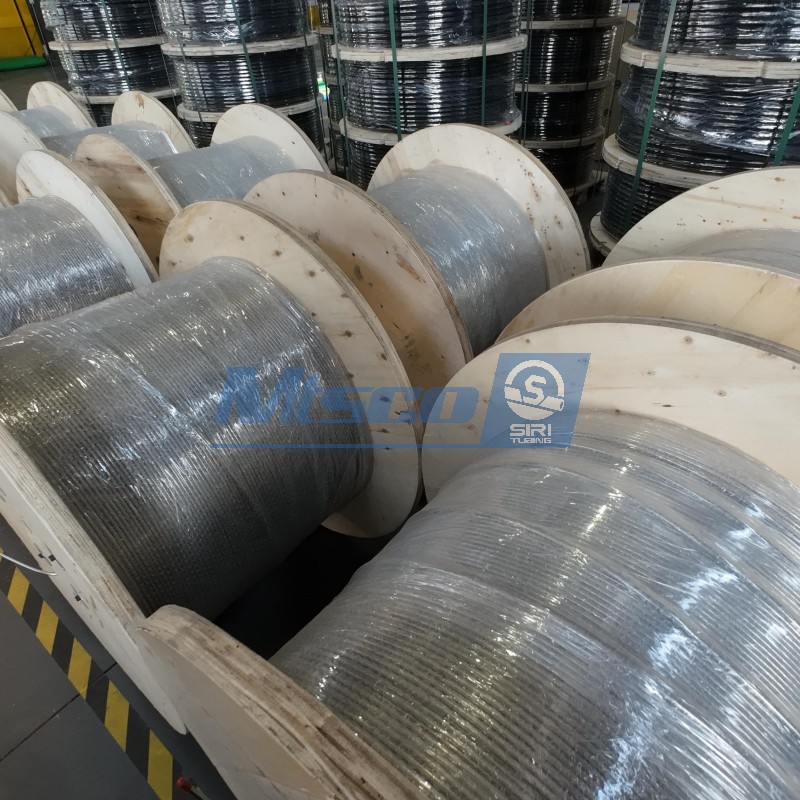 S31803 S32205 Duplex Steel Geothermal Coiled Tubing OD 31.8mm