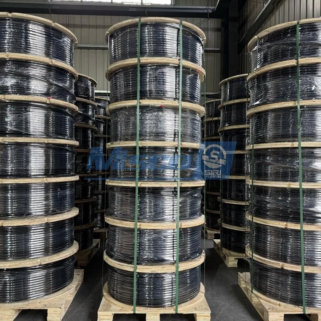 304 Stainless Steel Control Line Flatpack with FEP Encapsulation