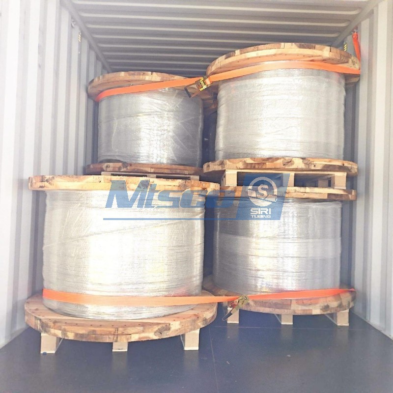 ASTM A269 TP316L Welded Coiled Tubing for Oil and Gas Control Lines