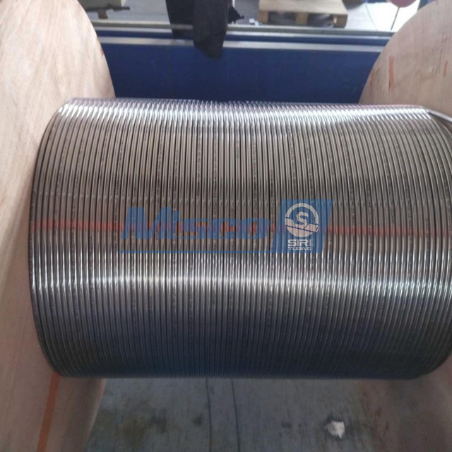 ASTM A269 TP316L Welded Coiled Tubing for Oil and Gas Control Lines