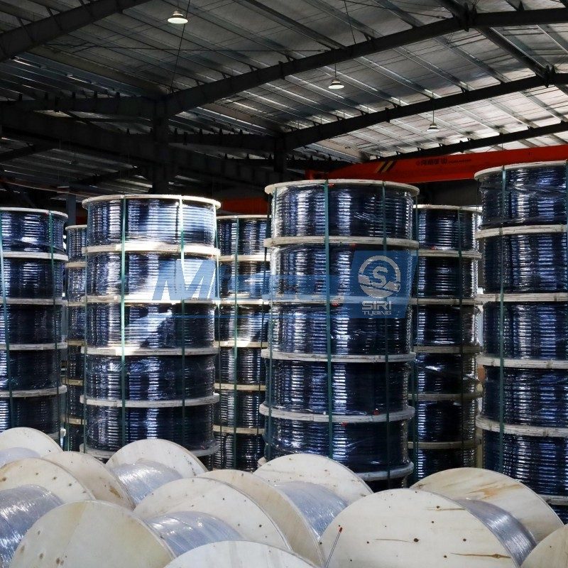 825 Nickel Alloy Muti Core Tubing 10000m With Rilsan PA 11 Encapsulation 