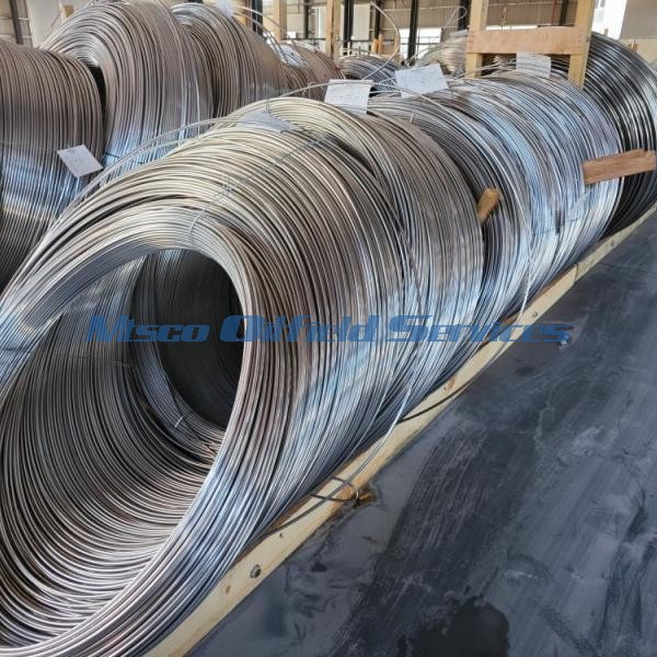 Corrosion Resistance Stainless Steel 304/316 Single Core Coiled Tubing for Oil Industry