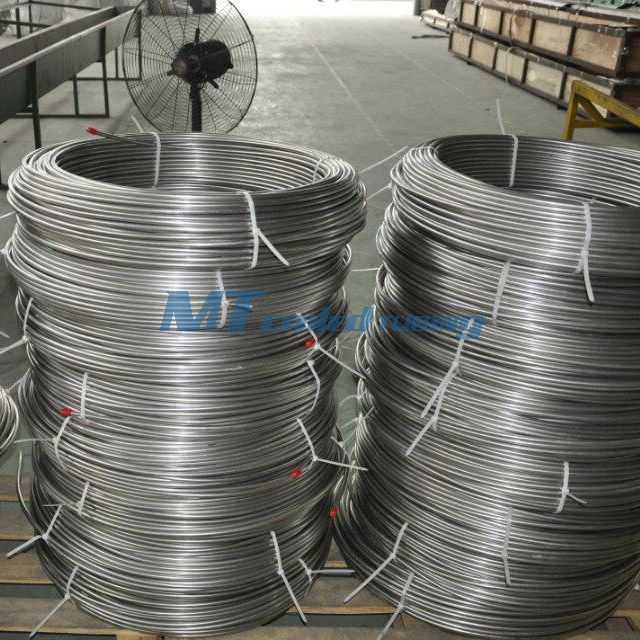 Alloy 400/uns N04400 Nickel Alloy Custom Single/Multi Core Welded Coiled Tubing Used in Chemical Injection Line