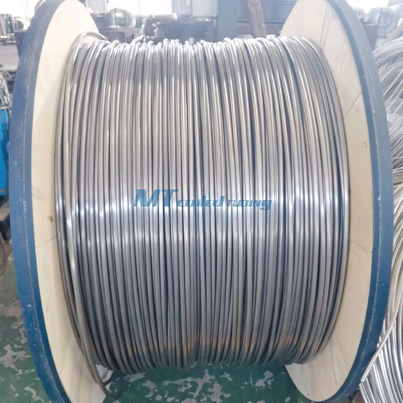 Nickel Alloy 625/ UNS N06625 Custom Pipeline Transport Welded Coiled Tubing Corrosion Resistance