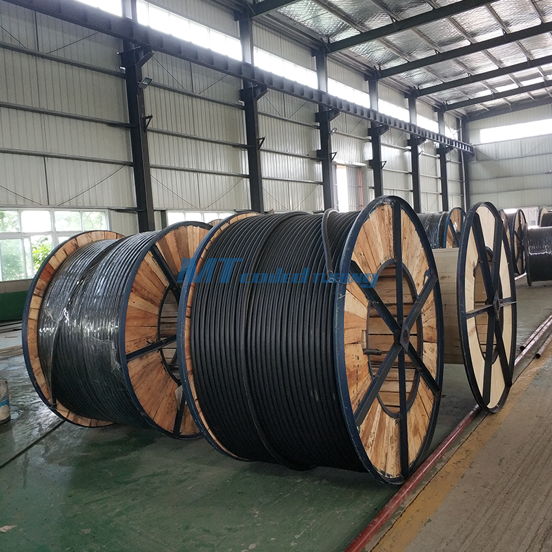 ASTM A789 duplex steel 2205/2507 electric heating boiler Pipe Control Line Tubing with ABS/CCS
