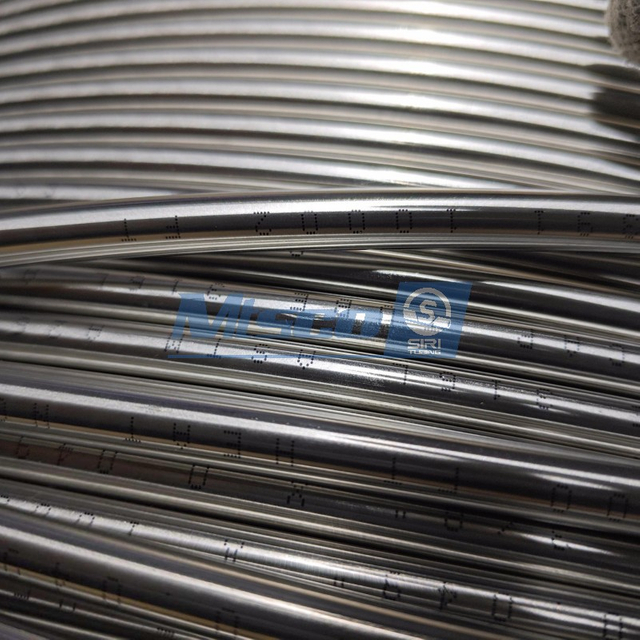 Alloy 825 Welded Capillary Tube Wooden Reel Packing for Oil and Gas