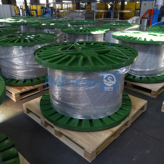 Alloy 625 Welded Capillary Tube Iron Reel Packing For Petrochemical
