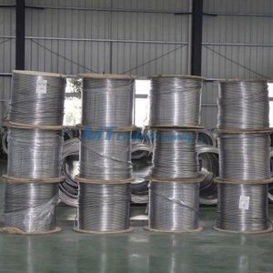 Alloy 400/uns N04400 Nickel Alloy Custom Single/Multi Core Welded Coiled Tubing Used in Chemical Injection Line