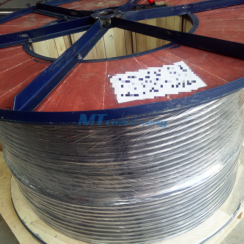 Duplex Steel S32205/32750 ASTM A789 Control Line Tubing Encapsulated With  PVDF from China manufacturer - maituobuxiugangpanguan