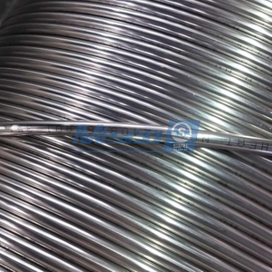 ASTM A789 Super Duplex Steel S32750 Welded Coiled Tube Laser Welding