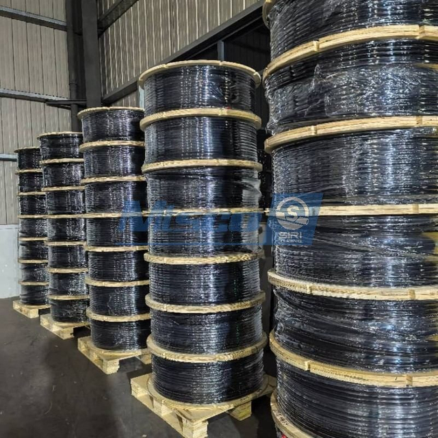 PVDF Encapsulated Alloy 625 Muti Core Tubing Bright Annealed ASTM B704 