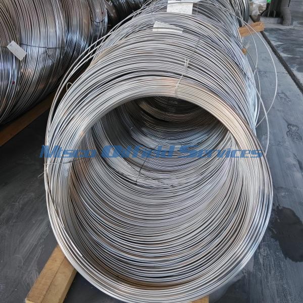 316/316L Stainless Steel Welded Coiled Tubing for Chemical Injection in Geothermal Applications