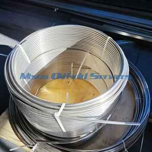 316/316L Stainless Steel Welded Coiled Tubing for Chemical Injection in Geothermal Applications