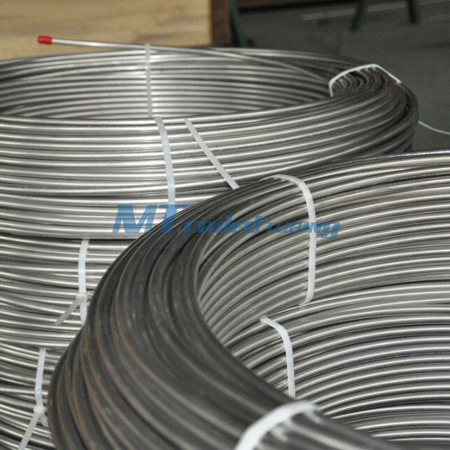 ASTM A789 S32205/2205 Duplex Steel Seamless Coiled Tubing With Single Core For CNG Transfer