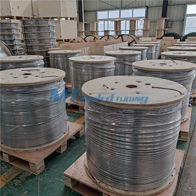 ASTM A269/213 TP316/L Stainless Steel Coiled Tubing With Single Core For Downhole Tools