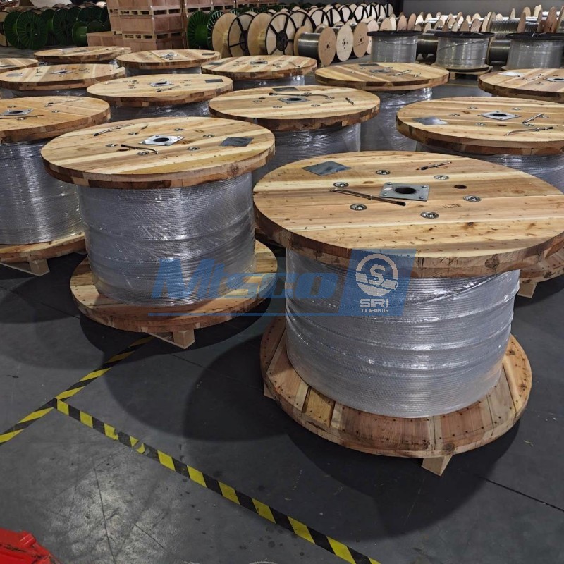 ASTM A269 304 304L Heat Coil Tube for Instrumentation and Fluid Tubing