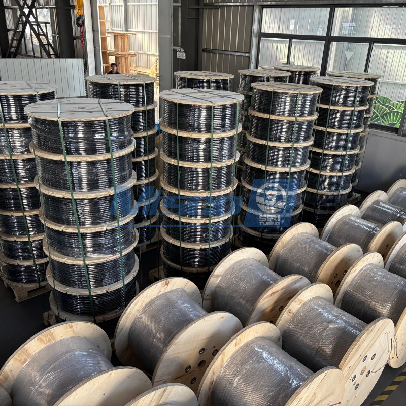 825 Nickel Alloy Geothermal Coiled Tubing With Iron Reel Packing