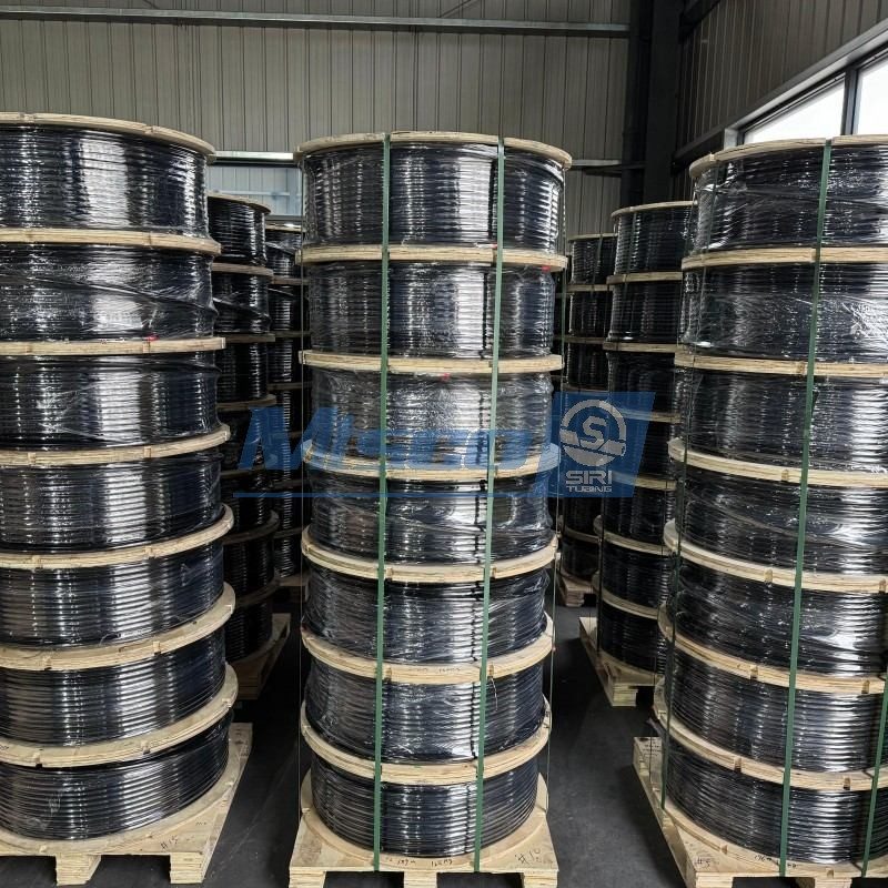 ASTM A789 2507 Duplex Steel coil tubing with FEP Encapsulation